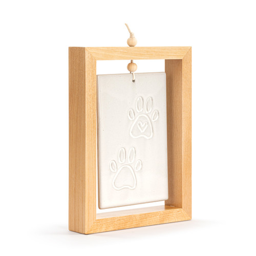 Four Paws Framed Standing Plaque slide 