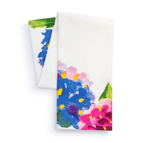 Hydrangea Ajisai Cotton Twill Kitchen Towel slide 