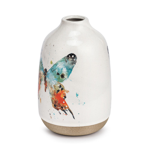 Butterfly Collection - Multi Color Butterfly Vase slide 