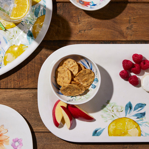 Lemons Medium Melamine Rectangular Platter slide 