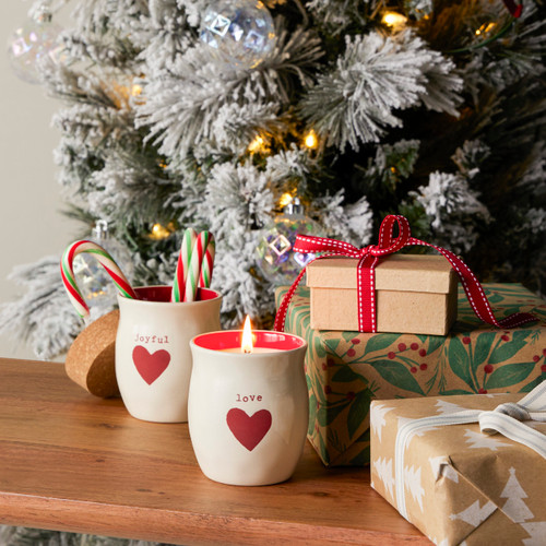 Joyful Heart Small Candle slide 