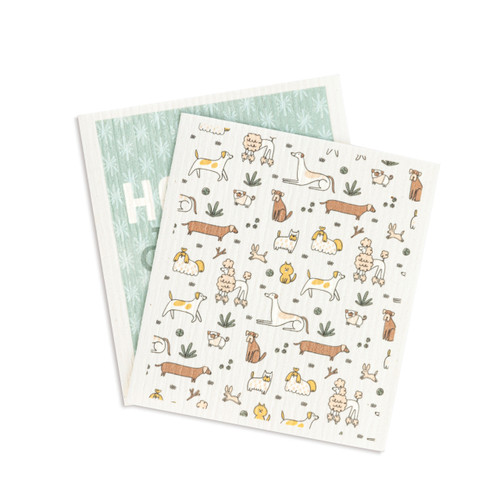 BioDishCloths Set of 2 - HomeWhereDogIs slide 