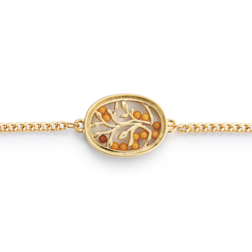 Mustard Seed Bracelet - Gold slide 