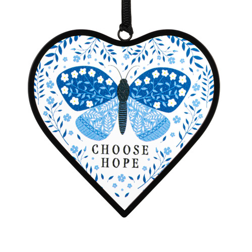 Choose Hope Heart Suncatcher slide 