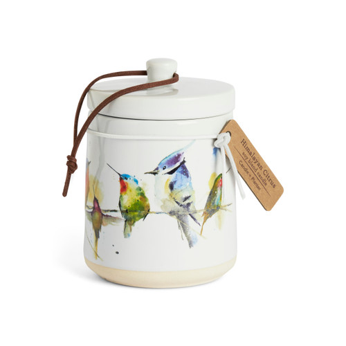 Little Birds Candle with Lid slide 