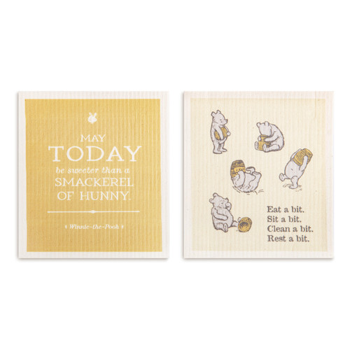 Biodegradable Dish Cloths Set of 2 - Sweeter Than Hunny slide 