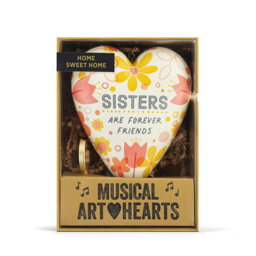 Sisters Forever Musical Art Heart slide 