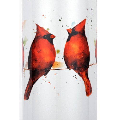 Cardinals on a Wire Windchime slide 