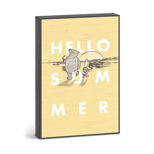 Hello Summer Wall Art - 12x8 slide 