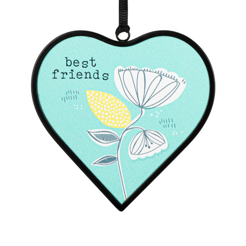 Best Friends Heart Suncatcher slide 