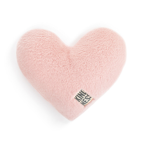 Sharing Kindness Pink Rose Weighted Heart Pillow 11.5" x 10" slide 