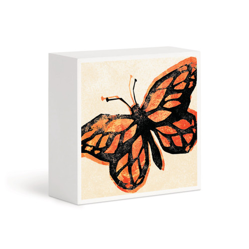 Monarch Butterfly Wall Art - 4"sq slide 