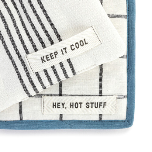 Hey Hot Stuff Hotpads - Set of 2 slide 