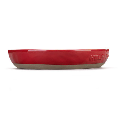 Red Help Yourself Serving Bowl slide 