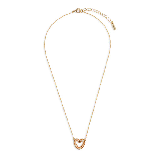 Loving Heart Necklace - Cream slide 