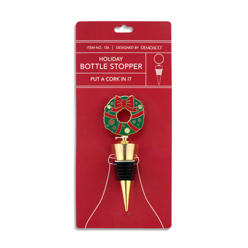 Bottle Stopper - Wreath slide 