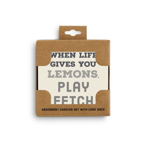Play Fetch Coasters - Set of 4 slide 