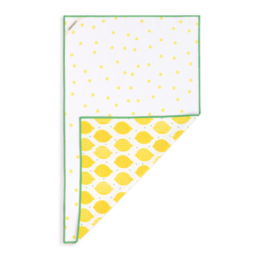 Lemons Absorbent Reversible Towel - 18x30in slide 