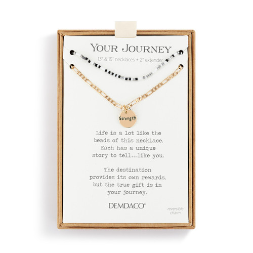Your Journey Beaded Necklace - Strength slide 