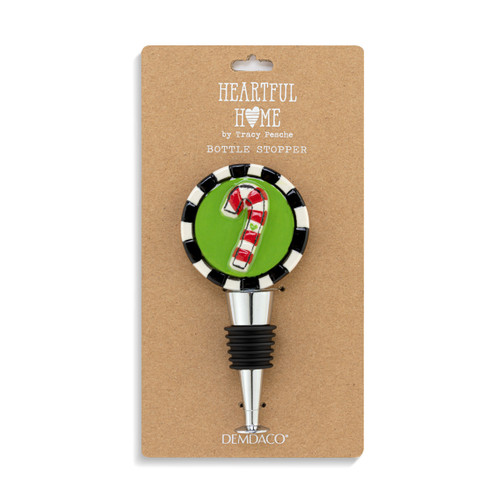 Candy Cane Bottle Stopper slide 