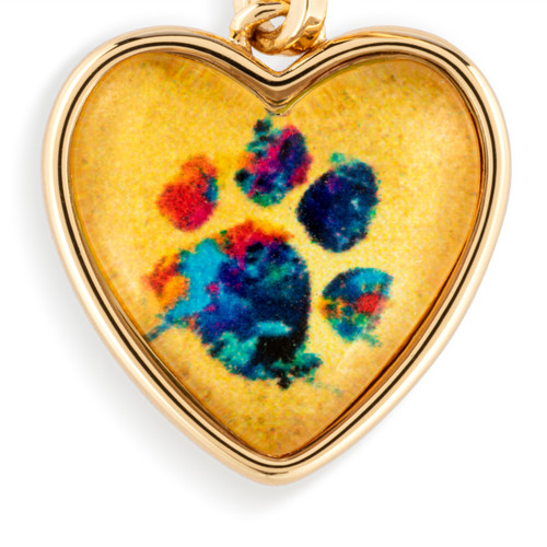 Art Heart Earrings - Dog Mom slide 