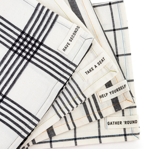 Gather 'Round Dinner Napkins - Set of 4 slide 