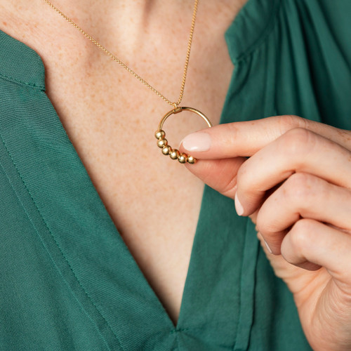 BeCalm Gold Necklace - 18in slide 