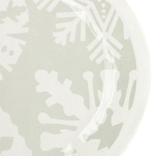 Snowflake Large Melamine Oval Platter slide 