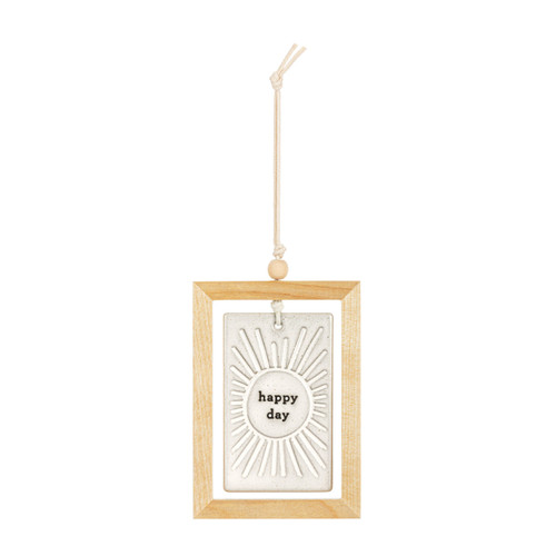 Happy Day Framed Hanging Plaque slide 