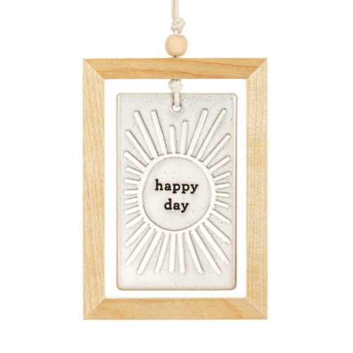 Happy Day Framed Hanging Plaque slide 