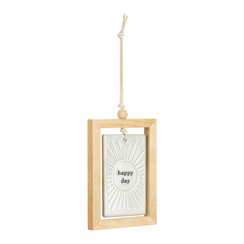 Happy Day Framed Hanging Plaque slide 