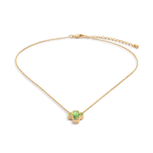 Artful Cross Necklace - Faith slide
