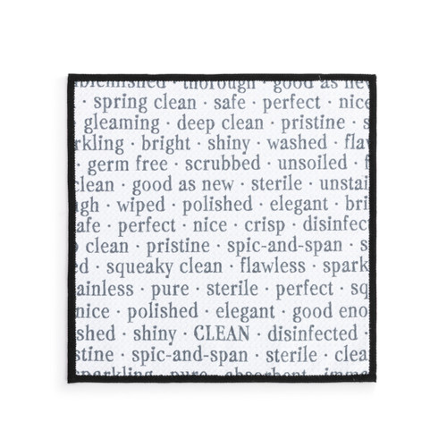 Clean Dirty Absorbent 2-Sided Dishcloth slide
