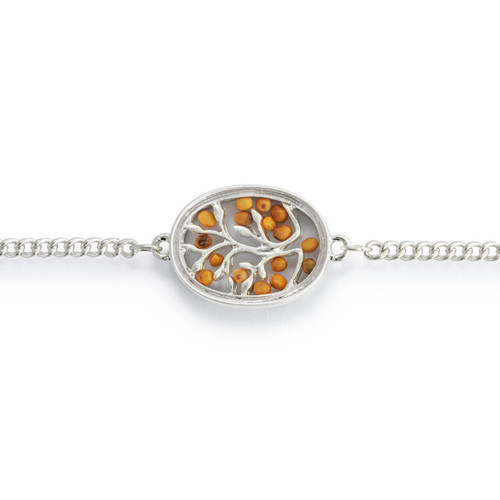 Mustard Seed Bracelet - Silver slide 