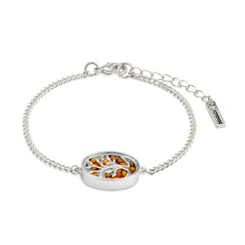 Mustard Seed Bracelet - Silver slide 