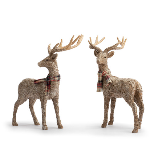 Lodge Deer Figures - Set of 2 slide 