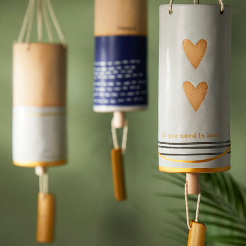 Inspired Wind Chime - Love slide 