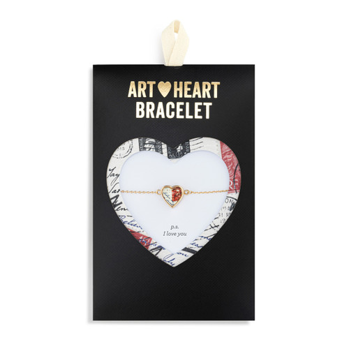 Art Heart Bracelet - P.S. I Love You slide 