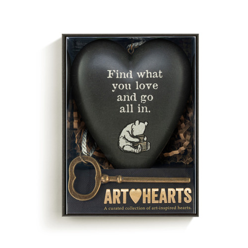 Go All In Art Heart slide 