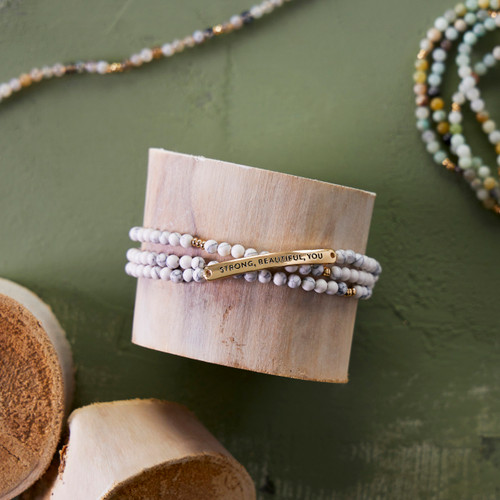 Necklace/Bracelet - White slide