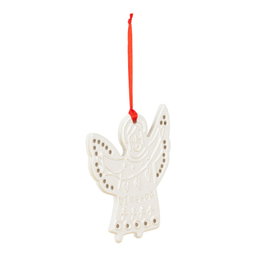 Mini Angel Ornament - Blessed slide 
