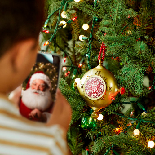 Santa's Kindness Interactive Ornament and Journal Set slide 