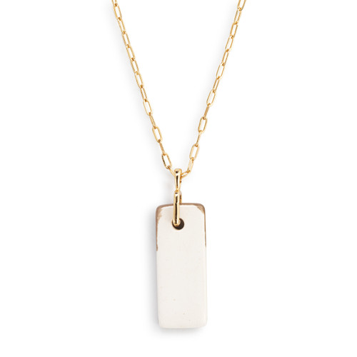 Diffuser Necklace - Taupe slide 