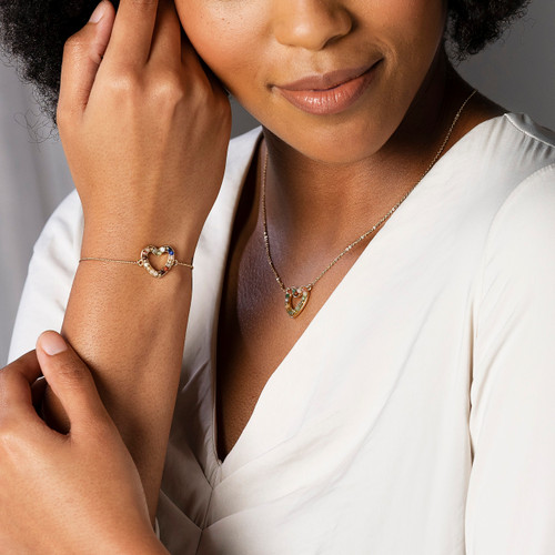 Loving Heart Necklace - Multicolor slide 