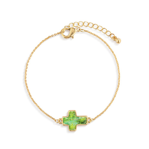 Artful Cross Bracelet - Faith slide 