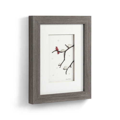Sharon Nowlan Collection Winter Cardinal Wall Art 8" x 10" slide 