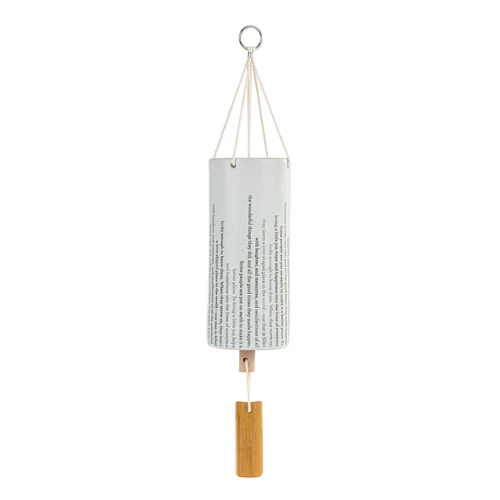 Inspired Remembrance Indoor Wind Chime 3" x 7" slide 