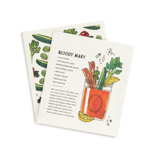 BioDishCloths Set of 2 - Bloody Mary slide 