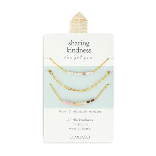 Necklace Set of 3 - Multicolor Gold slide 