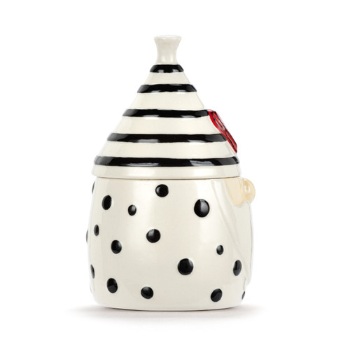 Gnome Planter - Black Dots slide 